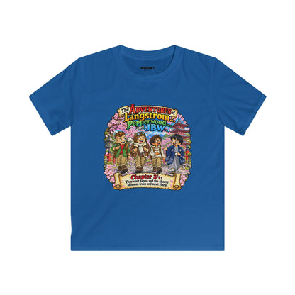 Kids Adventure Tee — 'The Adventure of Langstroth & Pepperwood' Illustrated Story Shirt