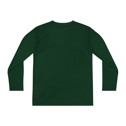 Kids' Christmas Sledding Tee — Snowman & Reindeer Holiday Long Sleeve