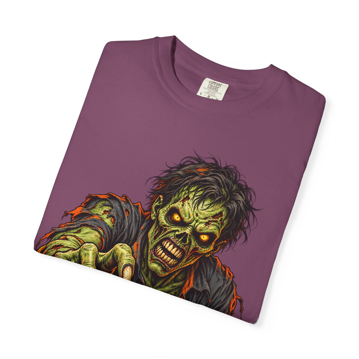 Zombie Attack T‑Shirt — Graphic Horror Tee for Halloween & Horror Fans