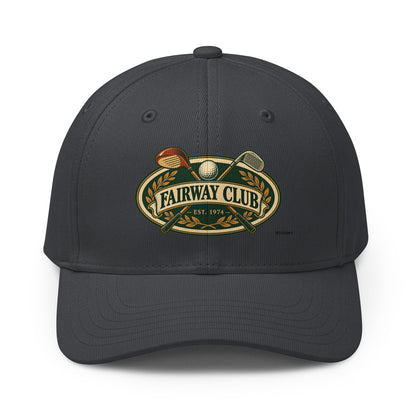 Fairway Club Golf Cap – Embroidered Vintage Golf Logo Adidas Hat