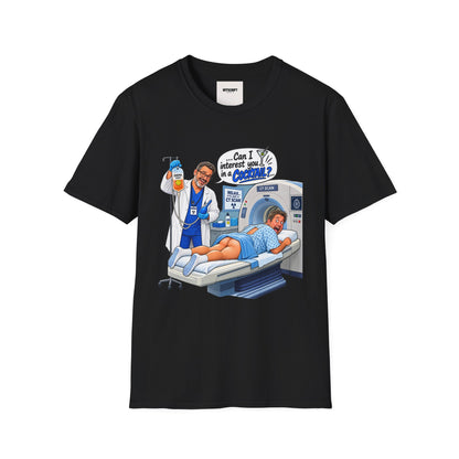 CT Tech T-Shirt — Funny ‘Can I Interest You in a Cocktail?’ Radiology Shirt