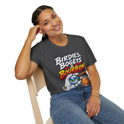 Birdies, Bogeys & Bourbon Golf T-Shirt