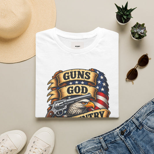 Guns God & Country Graphic T-Shirt