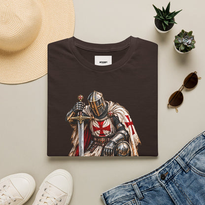 Knight T-Shirt — Fear No Evil Crusader Graphic Tee