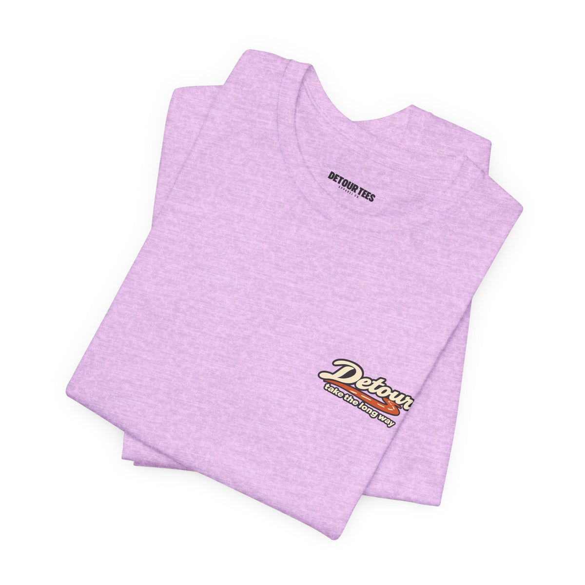 Detour Adventure Tee — 'Take the Long Way' Graphic T‑Shirt