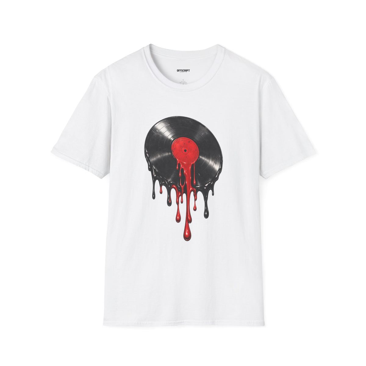 Dripping Vinyl Record T-Shirt
