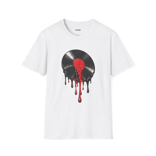 Dripping Vinyl Record T-Shirt