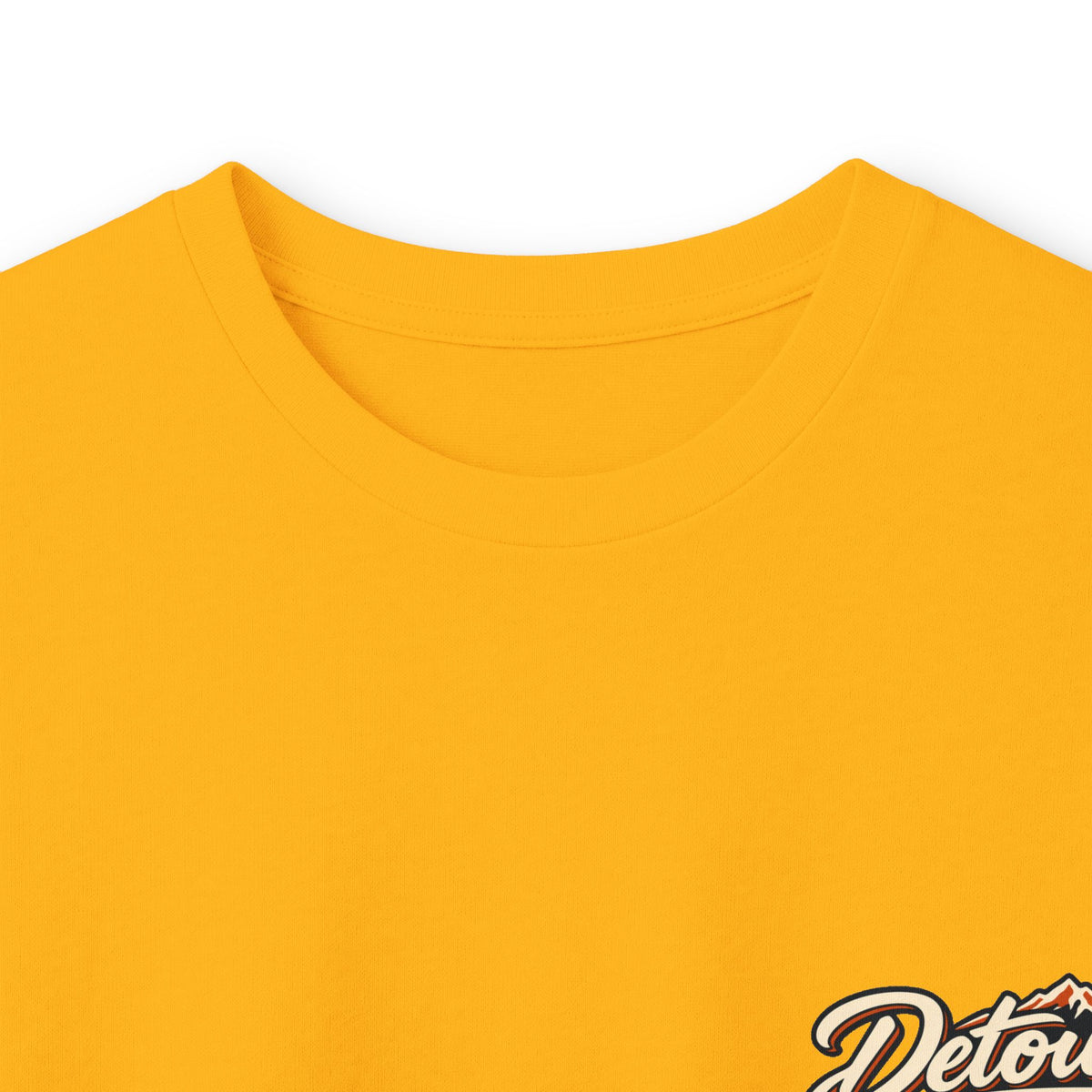 Detour Classic Car Long Sleeve Tee – 'Take The Long Way' Vintage Hot Rod Shirt