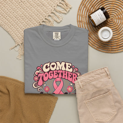 Breast Cancer Awareness 'Come Together for a Cure' T-Shirt