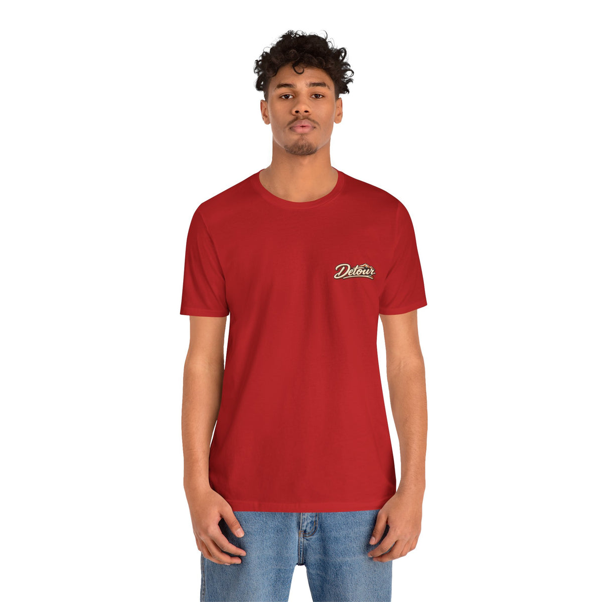 Detour Graphic Tee — 'Detour: Take the Long Way' Vintage Road Trip T‑Shirt
