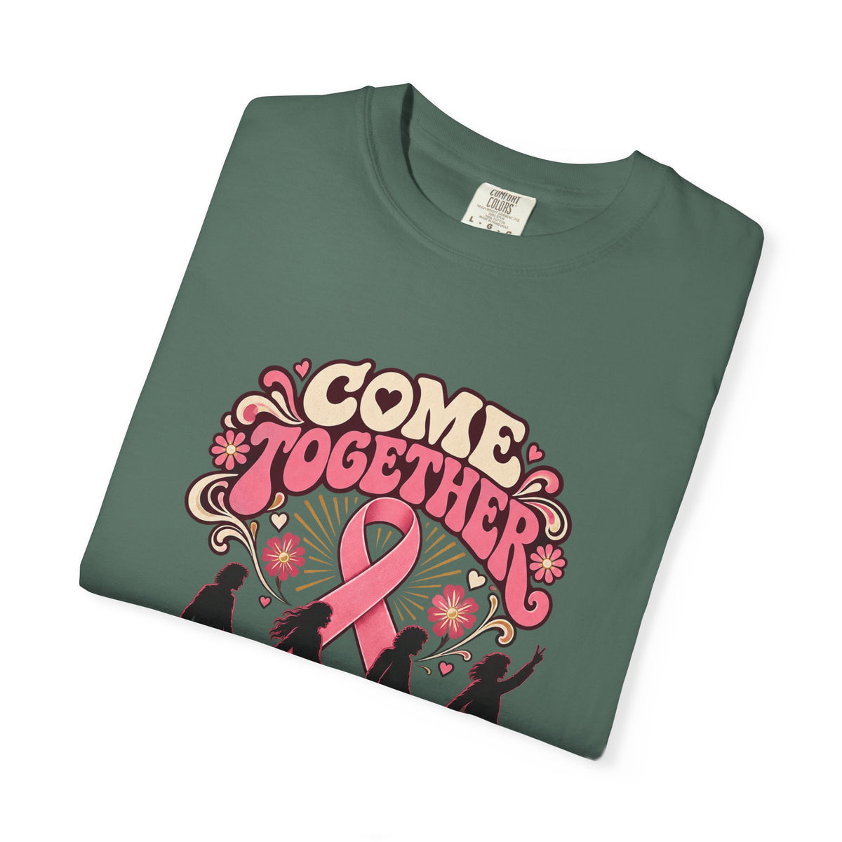 Breast Cancer Awareness 'Come Together for a Cure' T-Shirt
