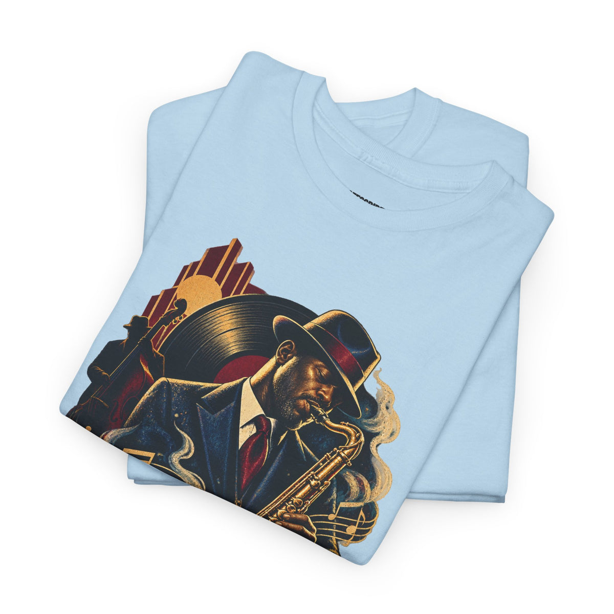 Saxophone Jazz Musician T-Shirt — Vintage Sax Player Tee