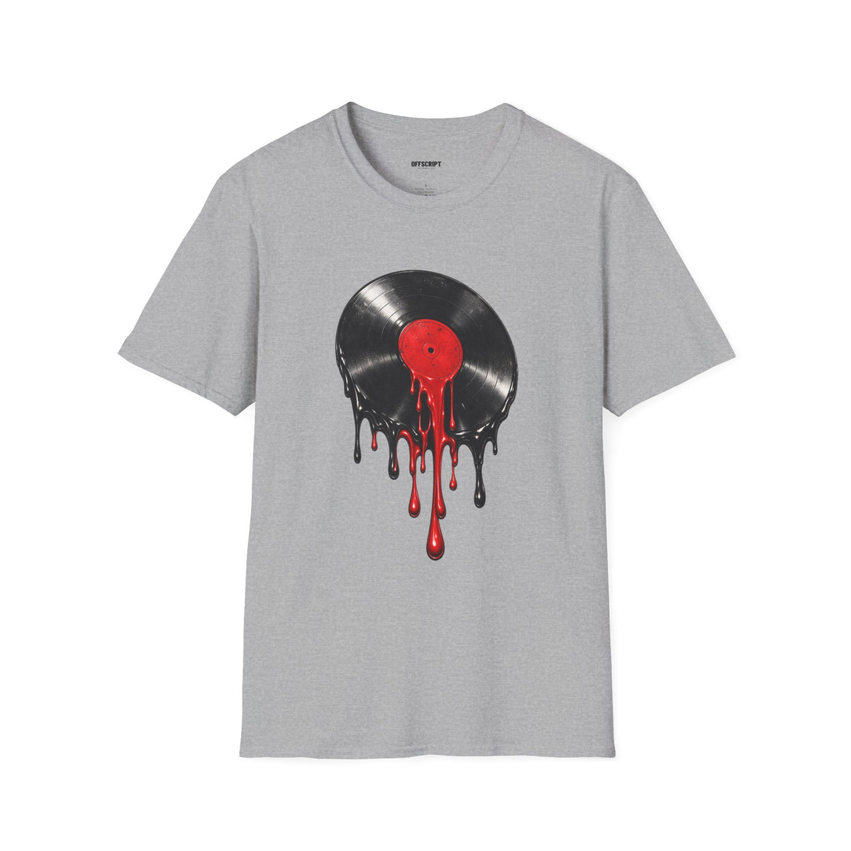 Dripping Vinyl Record T-Shirt