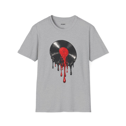 Dripping Vinyl Record T-Shirt