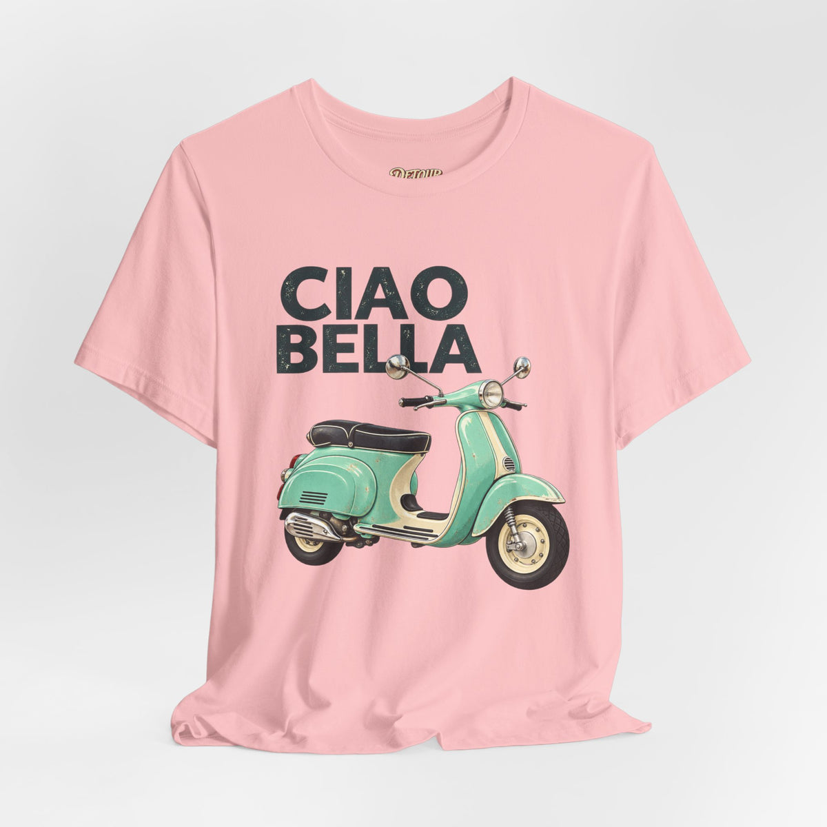 Ciao Bella Vespa Scooter Graphic T-Shirt