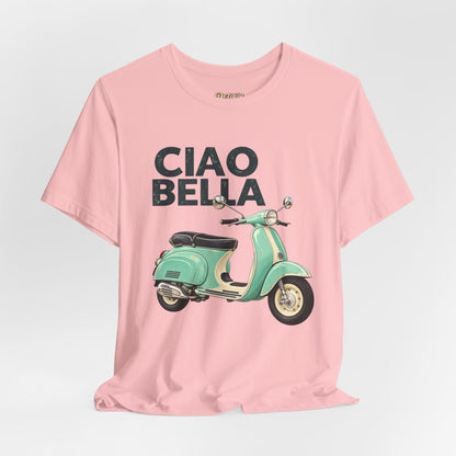 Ciao Bella Vespa Scooter Graphic T-Shirt
