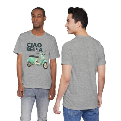 Ciao Bella Vespa Scooter Graphic T-Shirt