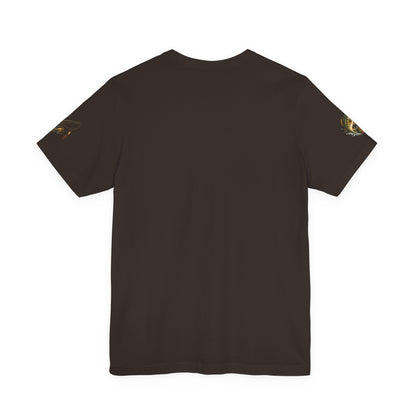 Sunset Lake Fishing T-Shirt — Mountain Boat Fishing Graphic Tee