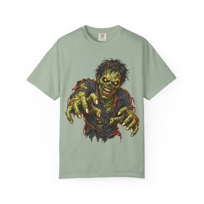 Zombie Attack T‑Shirt — Graphic Horror Tee for Halloween & Horror Fans