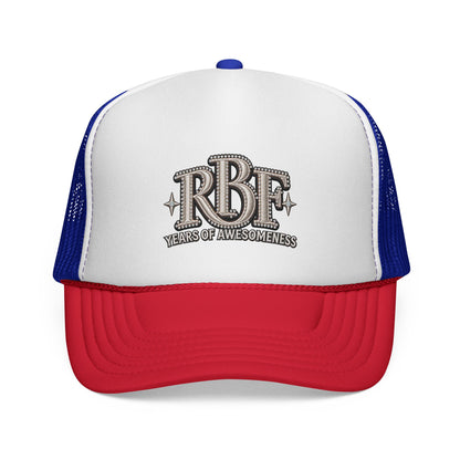 RBF 'Years of Awesomeness' Embroidered Trucker Cap