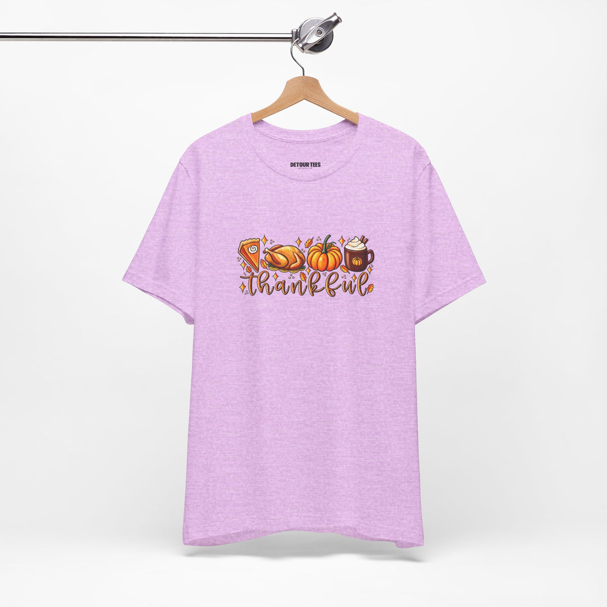 Thankful Harvest Tee — Thanksgiving Pumpkin & Pie Fall Shirt