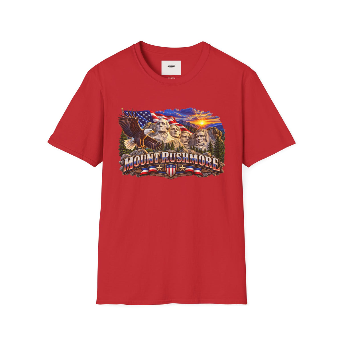Mount Rushmore Graphic T-Shirt — Patriotic American Landmark Tee