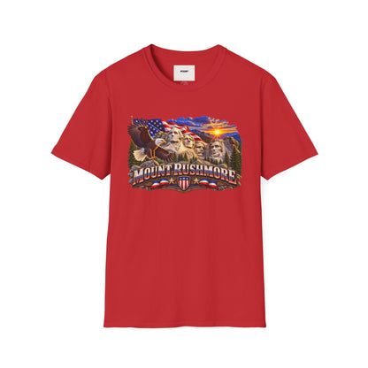 Mount Rushmore Graphic T-Shirt — Patriotic American Landmark Tee