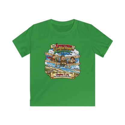 Kids Adventure Tee — Langstrom's Pepperwood J.B.W.S. Vintage Nature Graphic
