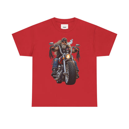 Biker Motorcycle Rider Graphic Tee — Vintage Road Rebel T‑Shirt