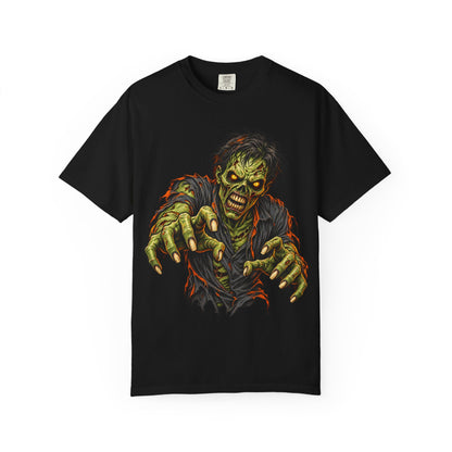 Zombie Attack T‑Shirt — Graphic Horror Tee for Halloween & Horror Fans