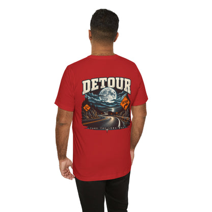 Detour Take the Long Way Road Trip Graphic T-Shirt