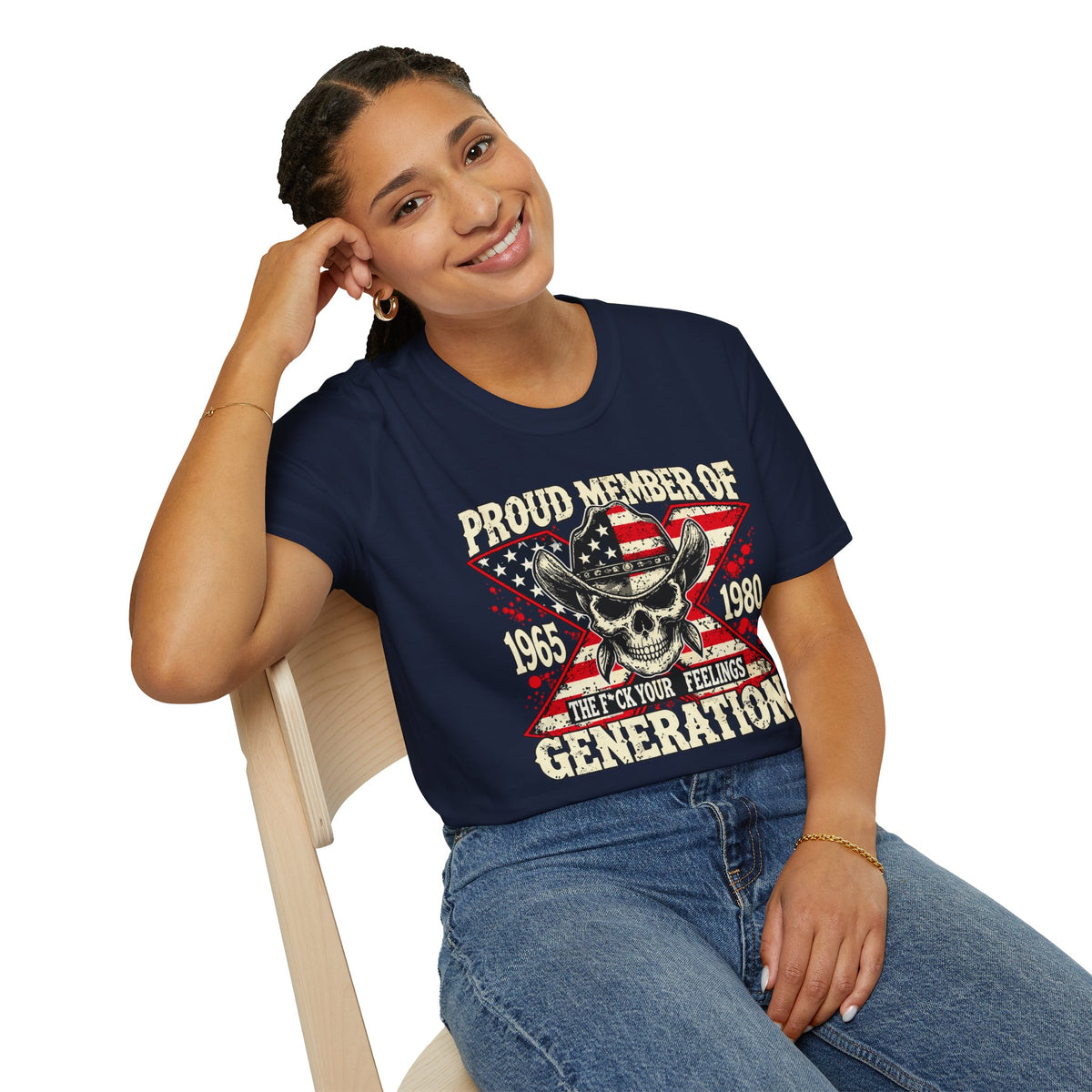 Proud Member of the 1965–1980 Generation Graphic T-Shirt