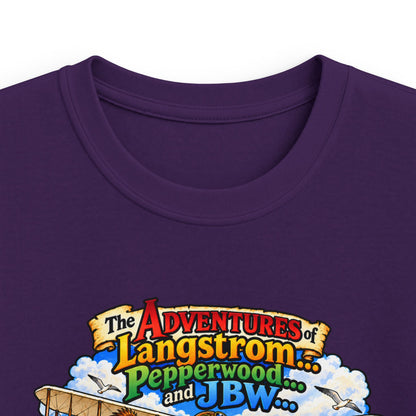 Kids Adventure Tee — Langstrom's Pepperwood J.B.W.S. Vintage Nature Graphic