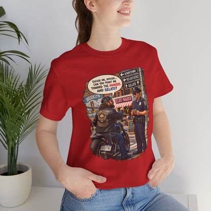 Motorcycle Rider Vintage Graphic Tee