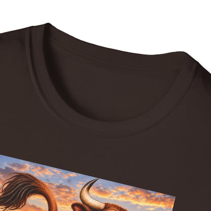 Bullseye Bull Cartoon T-Shirt