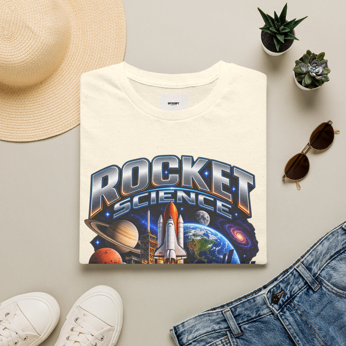 Rocket Science T-Shirt — Vintage Space Shuttle Graphic Tee