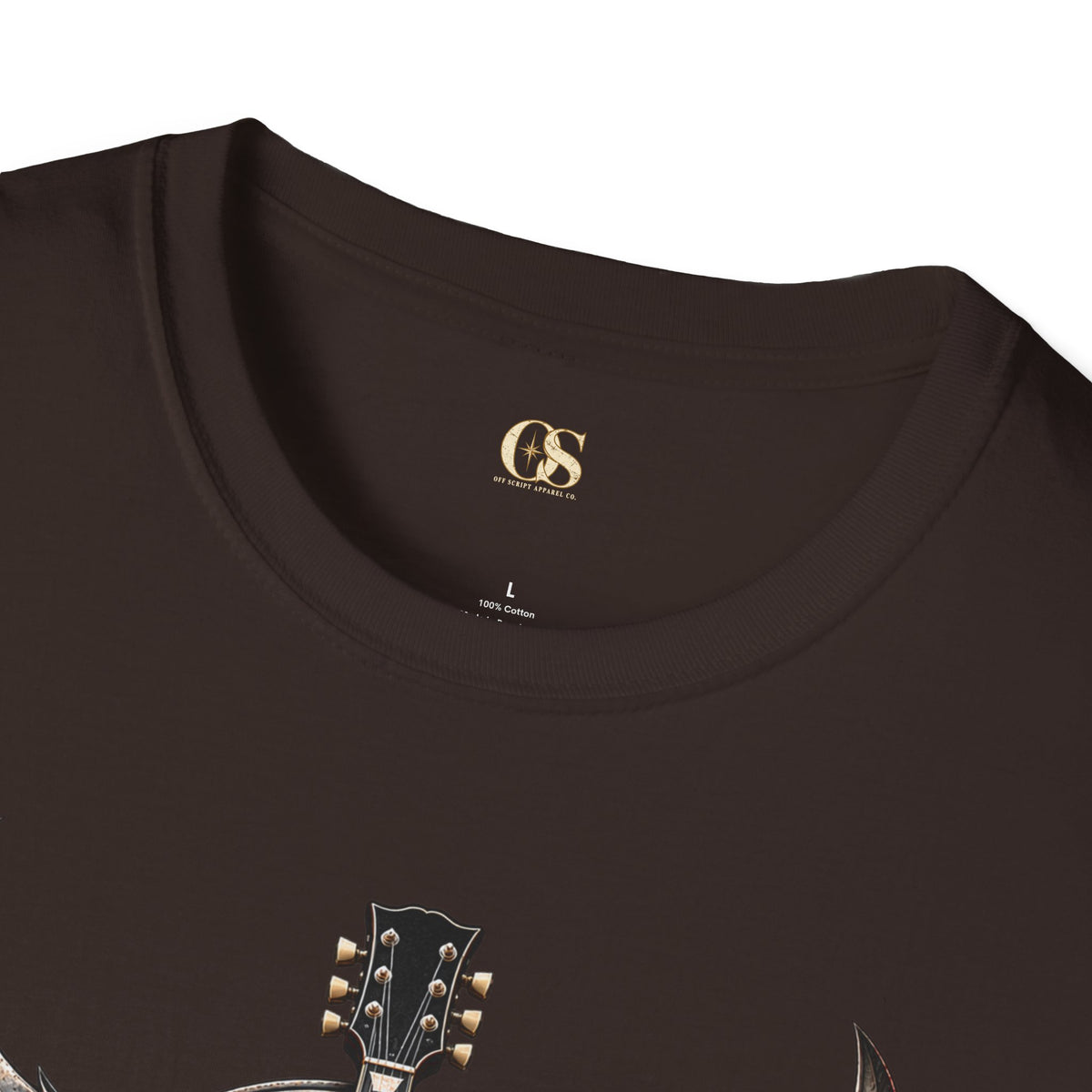 Rock 'n' Roll Guitar Wings T-Shirt — Vintage Electric Guitar Music Tee