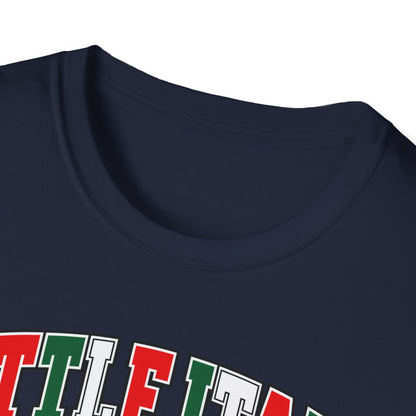Little Italy T‑Shirt — Italian Flag Arch Graphic Tee