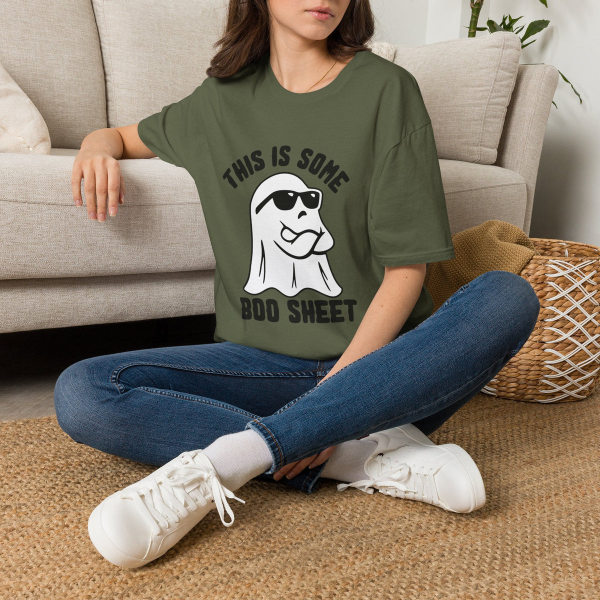 This Is Some Boo Sheet Ghost Halloween T-Shirt