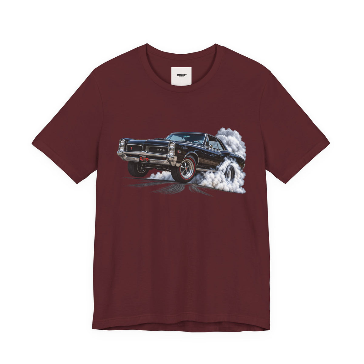 Vintage Muscle Car Tee — Burnout Classic Car Graphic T-Shirt
