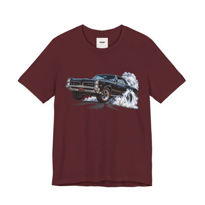 Vintage Muscle Car Tee — Burnout Classic Car Graphic T-Shirt