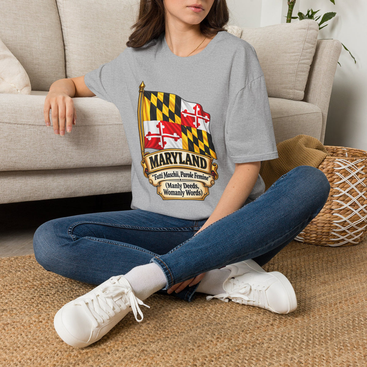 Maryland Flag T-Shirt — State Pride Graphic Tee