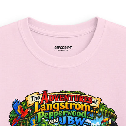 Kids Adventure Tee — 'The Adventures of Langstrom & Pepperwood' Vintage Storybook Graphic