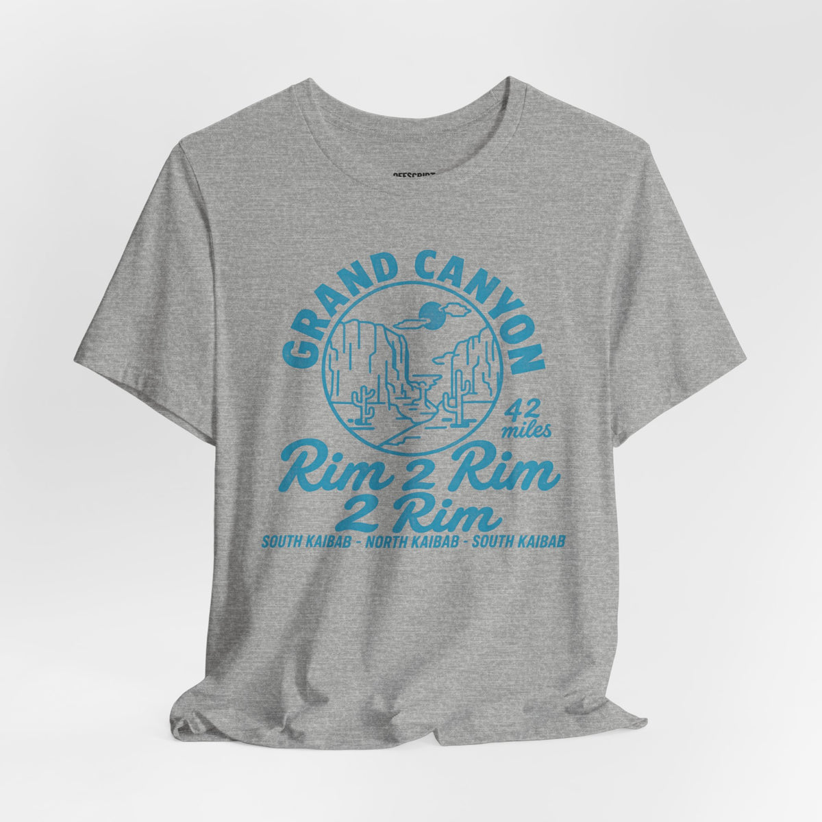 Grand Canyon Rim 2 Rim Graphic Tee — 42 Miles Adventure T-Shirt