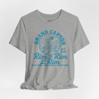 Grand Canyon Rim 2 Rim Graphic Tee — 42 Miles Adventure T-Shirt