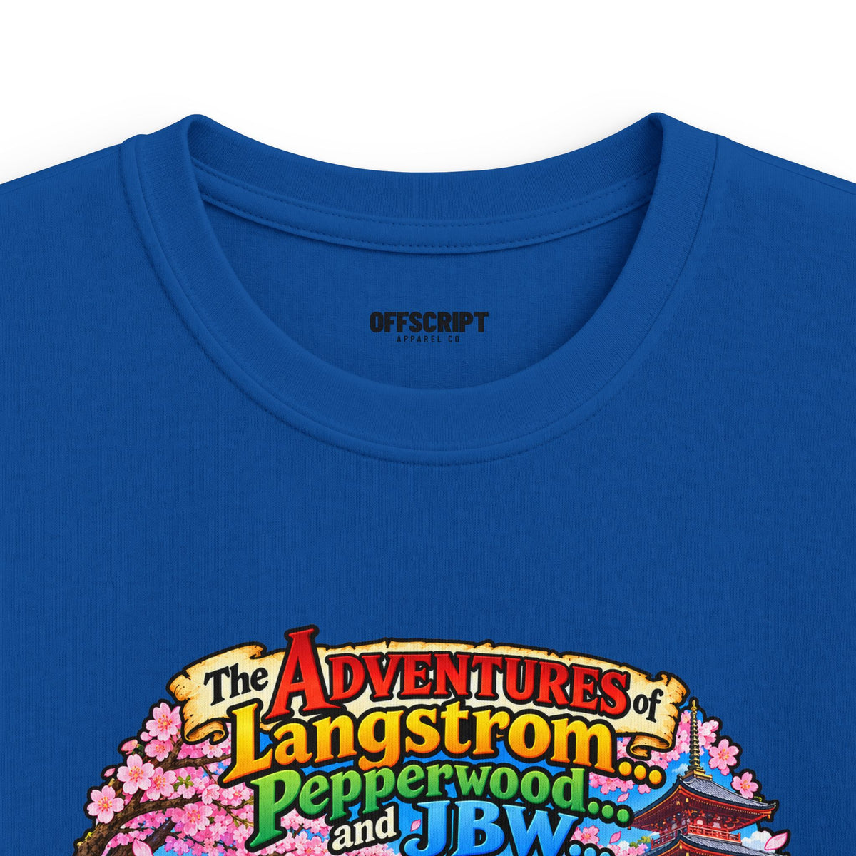 Kids Adventure Tee — 'The Adventure of Langstroth & Pepperwood' Illustrated Story Shirt