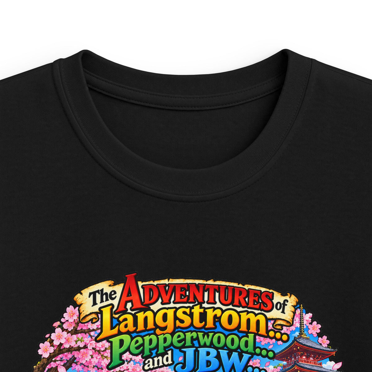 Kids Adventure Tee — 'The Adventure of Langstroth & Pepperwood' Illustrated Story Shirt