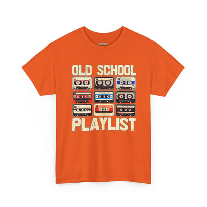 Old School Playlist Cassette Tape T-Shirt