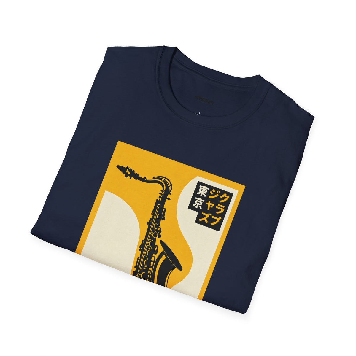 Tokyo Jazz Club Saxophone Poster T-Shirt