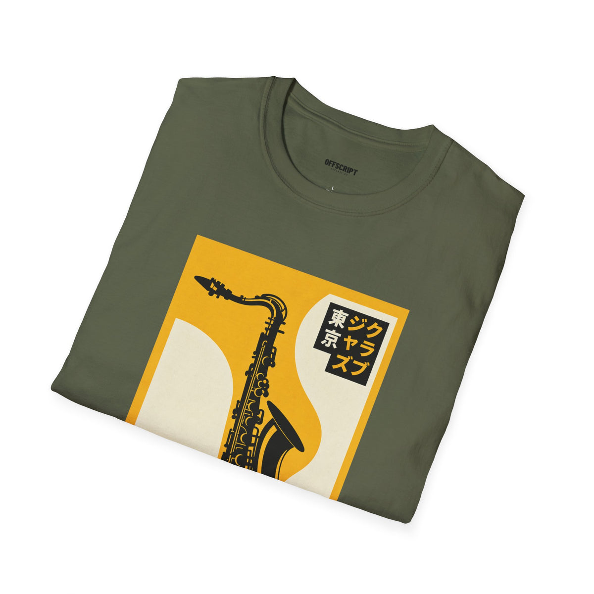 Tokyo Jazz Club Saxophone Poster T-Shirt